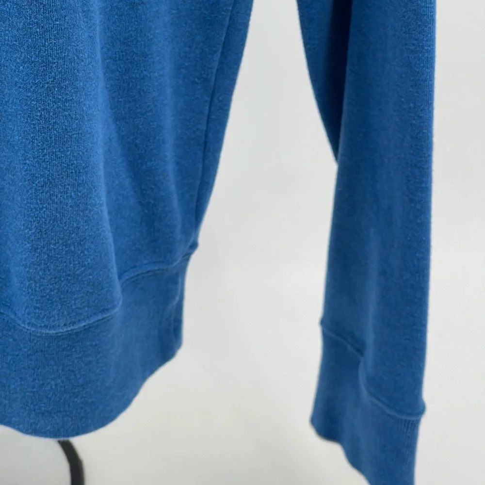 Peter Millar Melange 1/4 Zip Pullover Sweatshirt Med Blue Men’s Medium M MF16K36